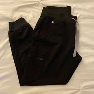 Figs Jogger Black Pant Scrub